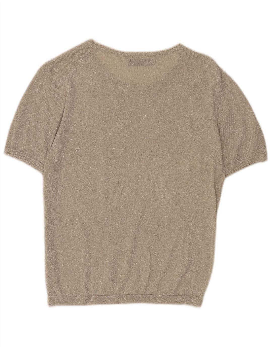 Zara ženski džemper kratkih rukava s brodskim izrezom UK 12 srednje siva