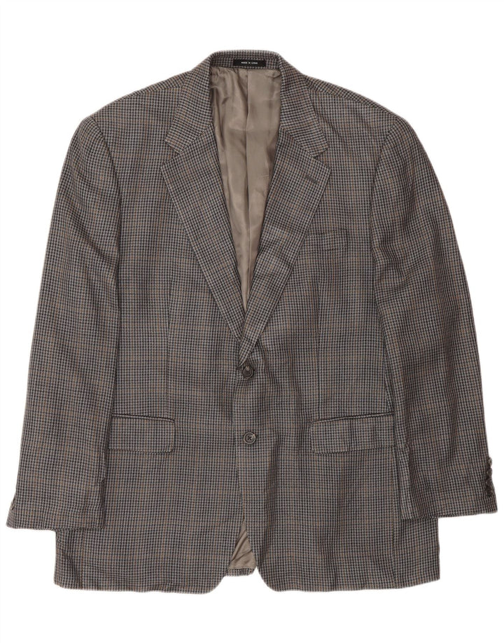 Chaps muška jakna s 2 gumba UK 42 XL siva ptičica