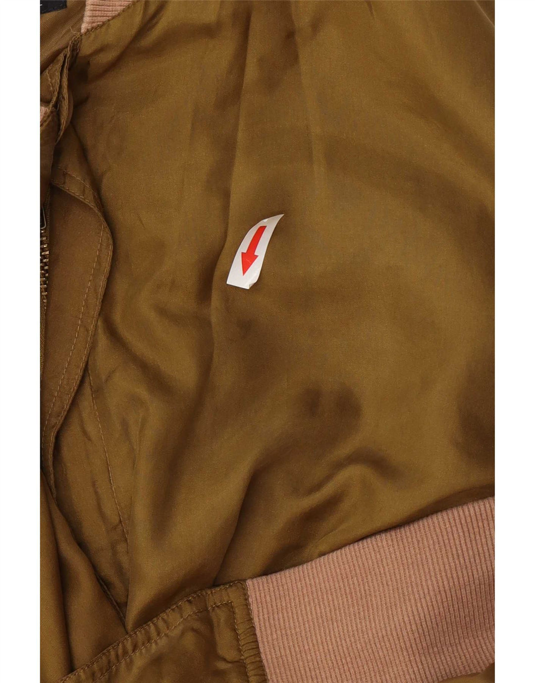 Van Zon muška bomber jakna UK 40 Large kaki Colourblock svila