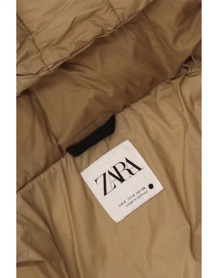 Zara muška podstavljena jakna s kapuljačom UK 36 Mala bež
