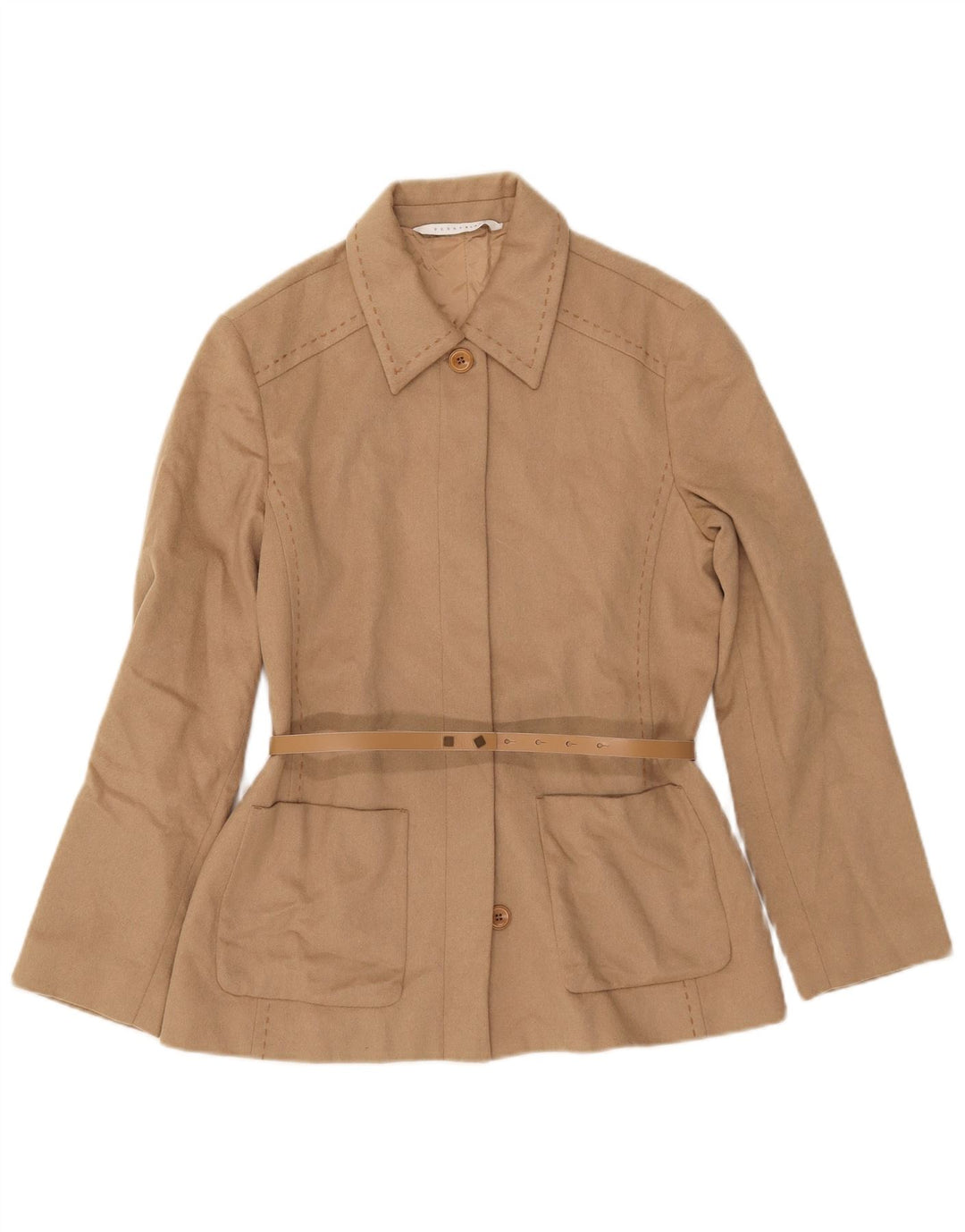 PENNY BLACK Ženska jakna sako UK 8 Mala bež vuna