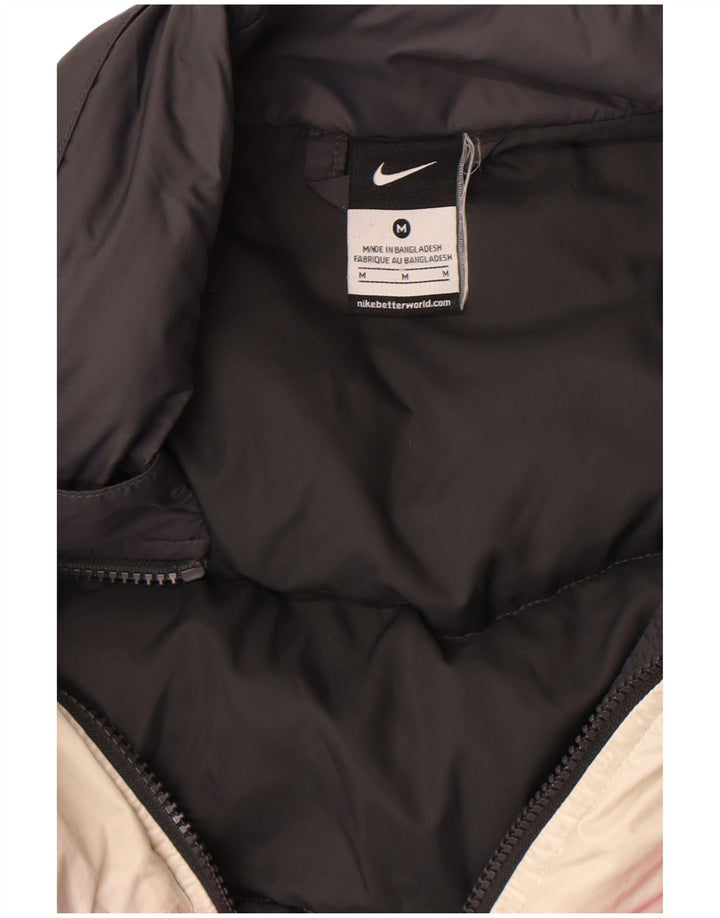 Nike ženska podstavljena jakna UK 14 srednje crne boje