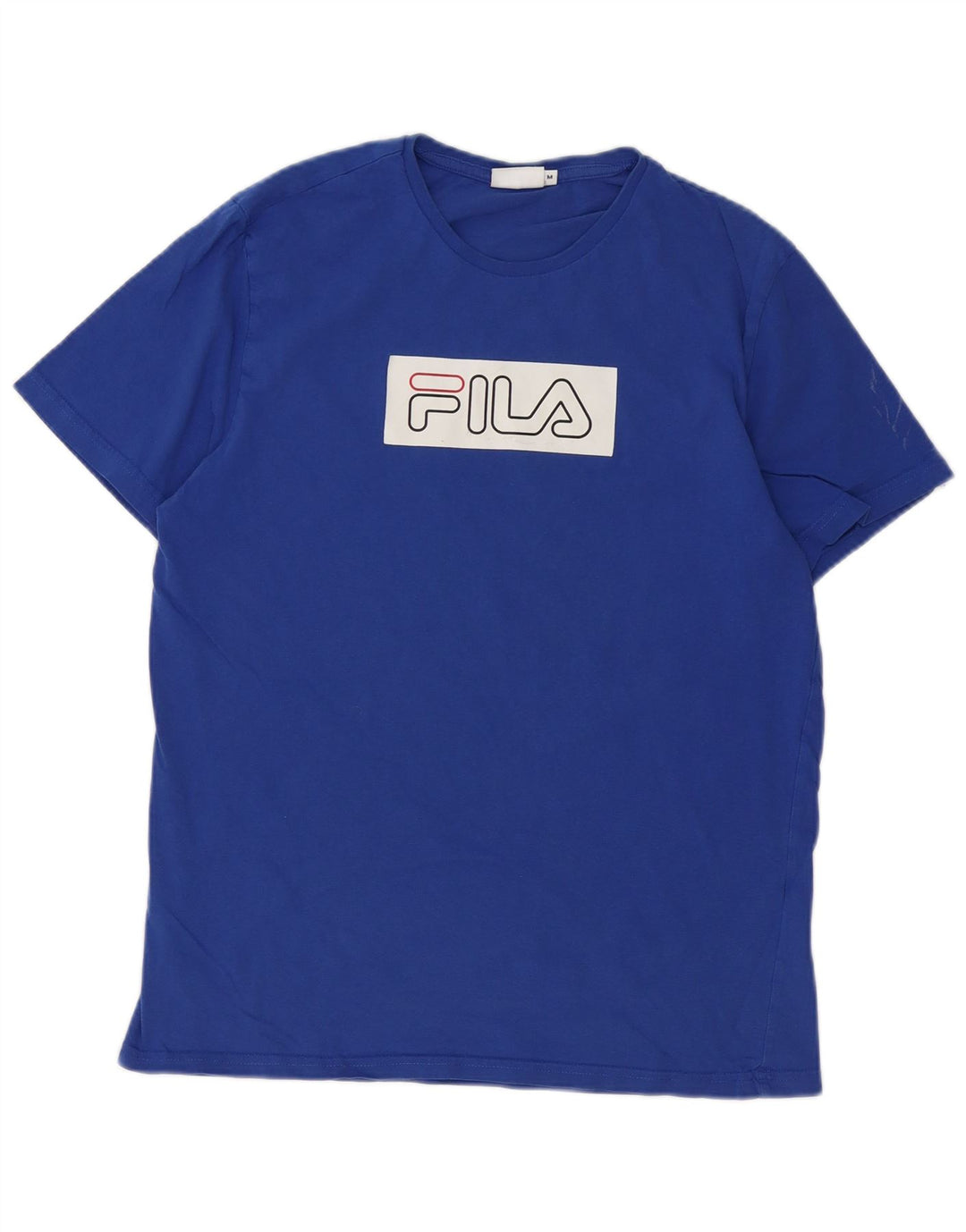 Fila muška majica kratkih rukava srednje plavi pamuk