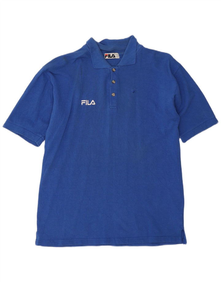 Fila muška polo majica XL plavi pamuk