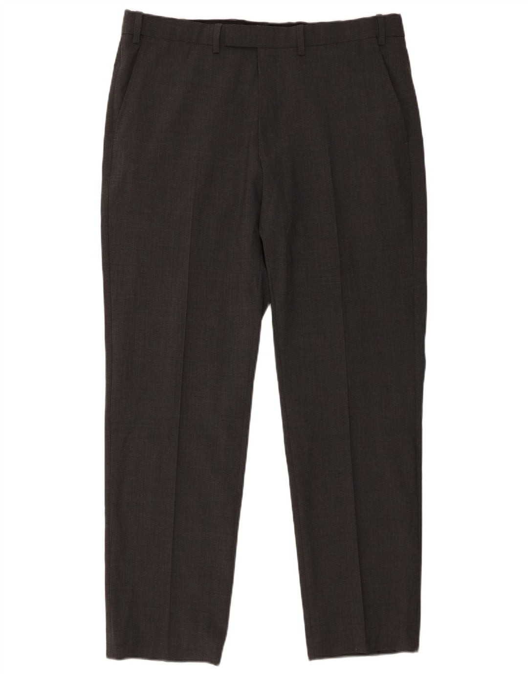 Marks & Spencer muške hlače standardnog kroja W36 L31 Siva vuna