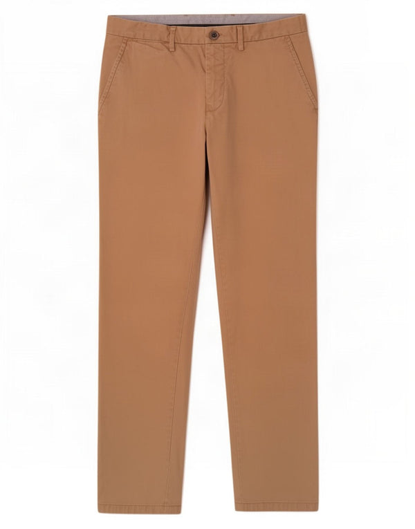 Tommy Hilfiger muške ravne chino hlače W32 L32 bež pamuk