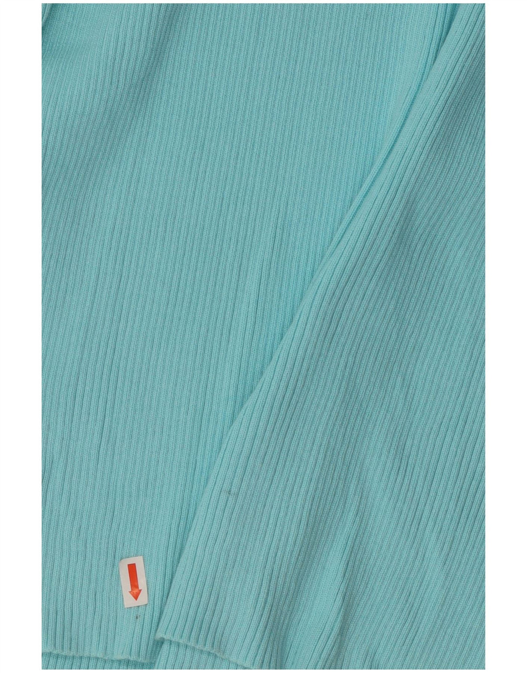 RALPH LAUREN Ženski pulover s rol izrezom UK 14 Veliki plavi pamuk