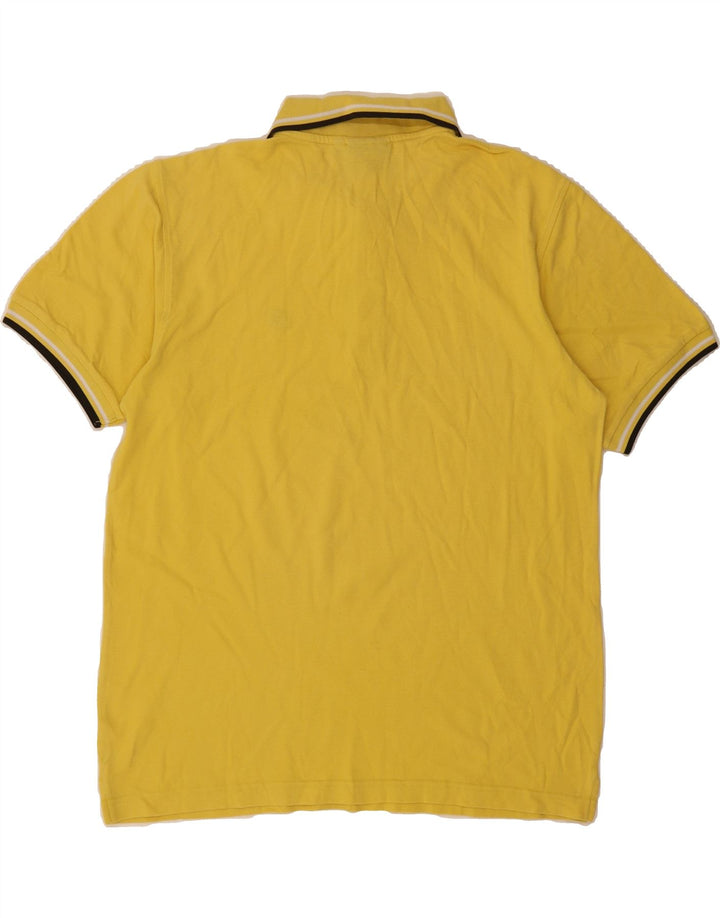 LOTTO Mens Polo Shirt XL Yellow Vintage Lotto and Second-Hand Lotto from Messina Hembry 
