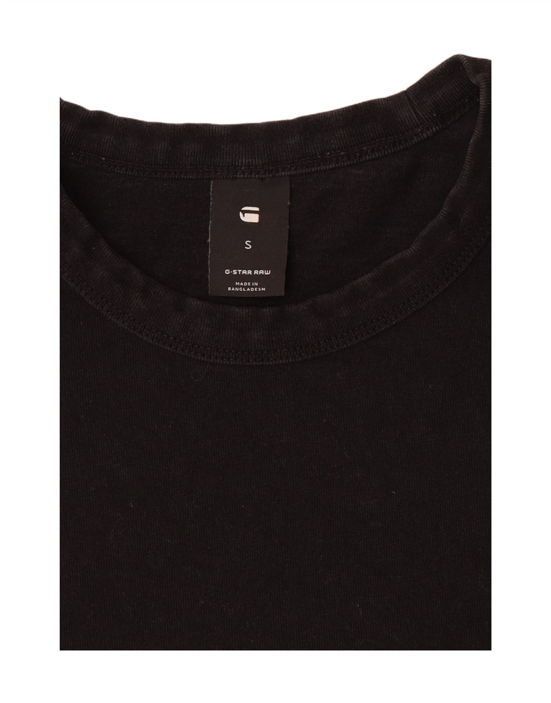 G-STAR Mens T-Shirt Top Small Black Vintage G-Star and Second-Hand G-Star from Messina Hembry 