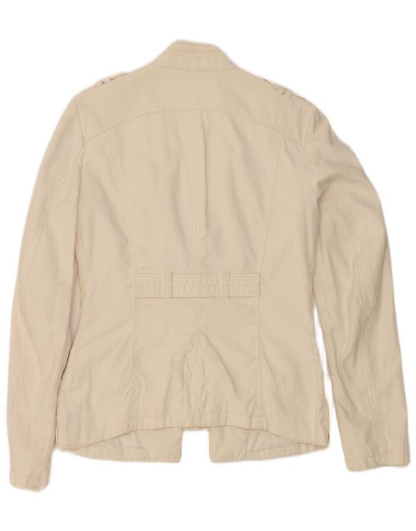 Guess ženska vojna jakna UK 14 Large off white najlon