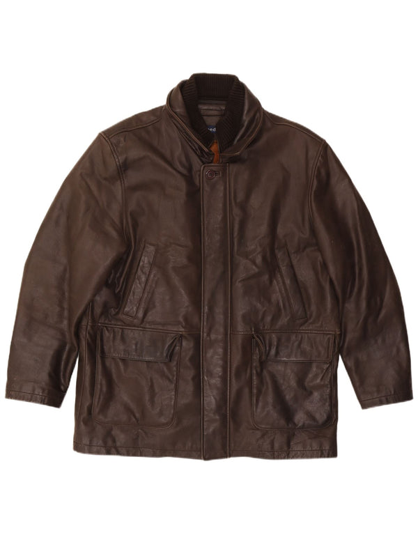 Reed muška kožna jakna UK 40 Large Brown