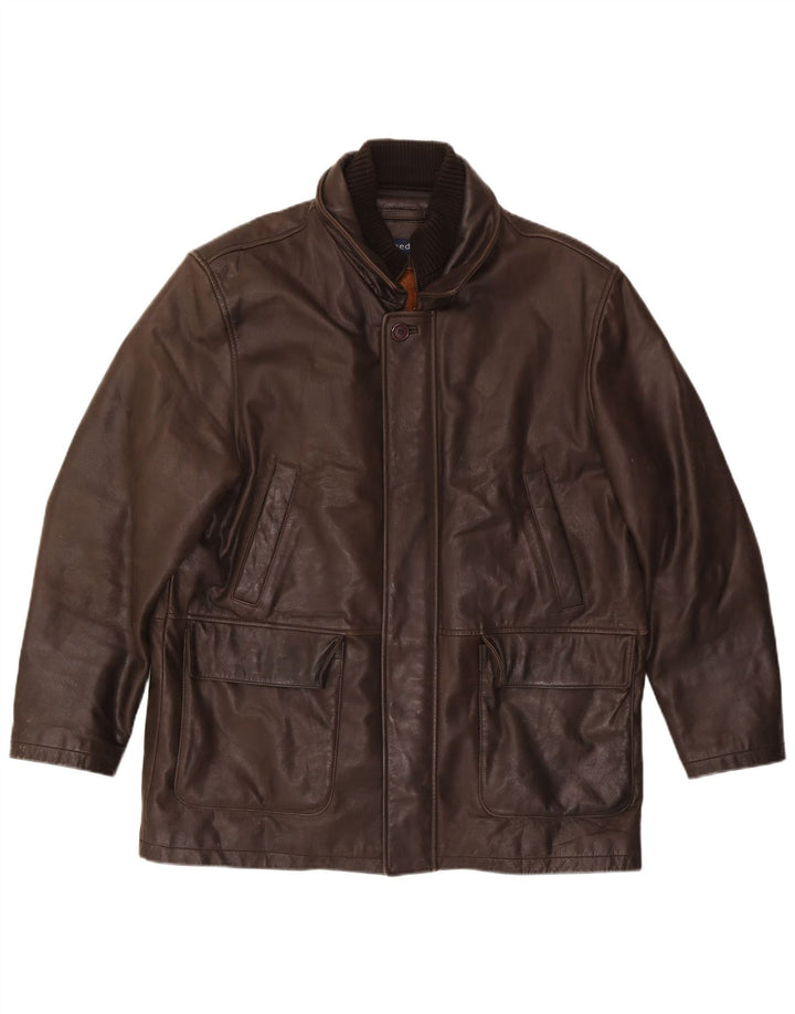 Reed muška kožna jakna UK 40 Large Brown