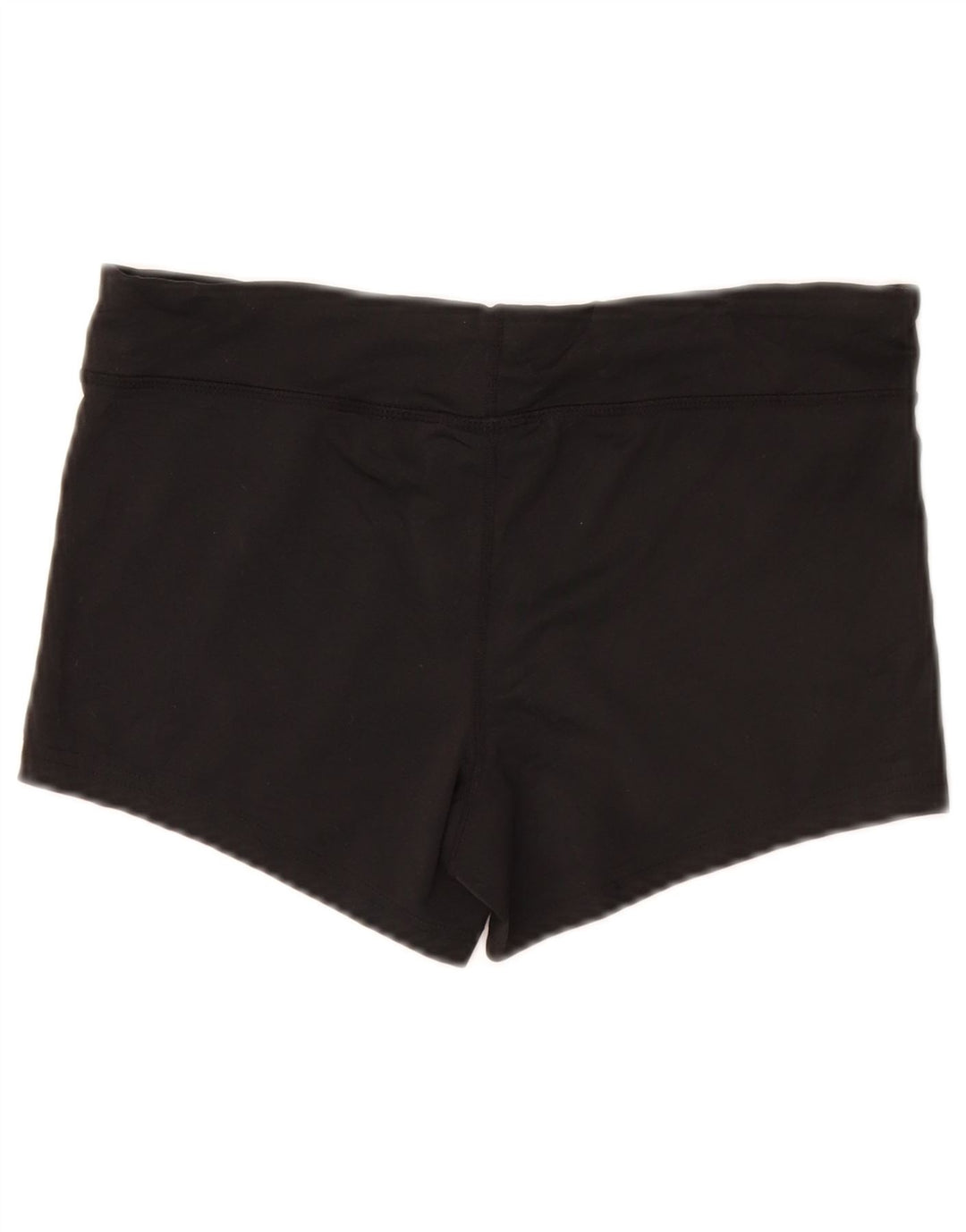 NIKE Ženske Dri Fit Sportske kratke hlače UK 10 Mali crni poliester