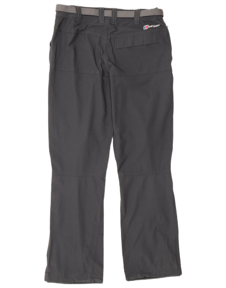 Berghaus muške ravne kargo hlače W30 L32 sivi poliester