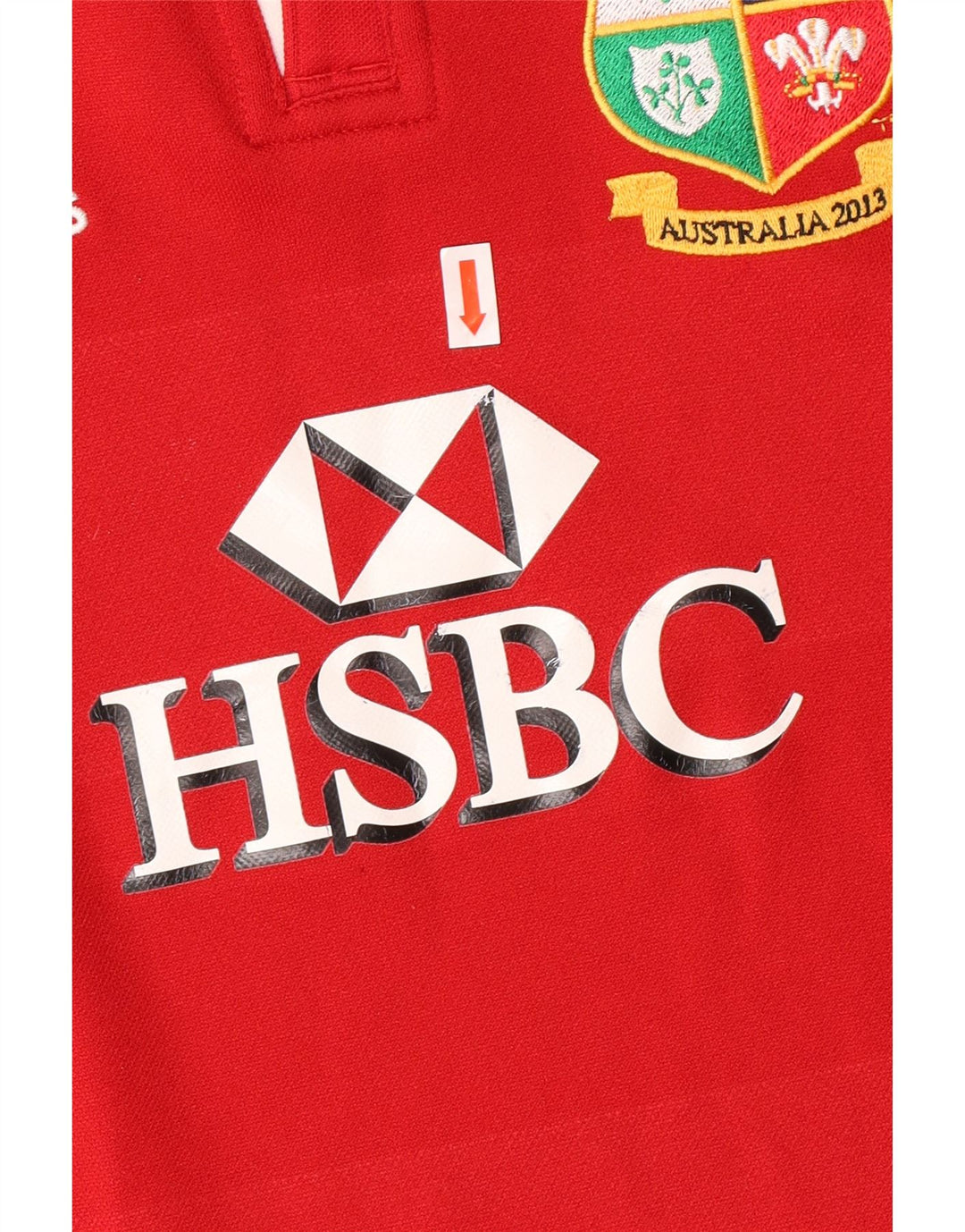 ADIDAS Boys Australia 2013 Graphic Polo majica 9-10 godina crvena poliester