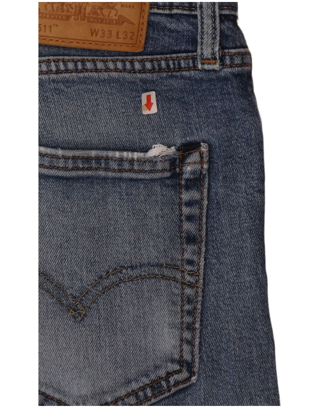 Levi's muške 511 uske traperice W33 L32 Plave