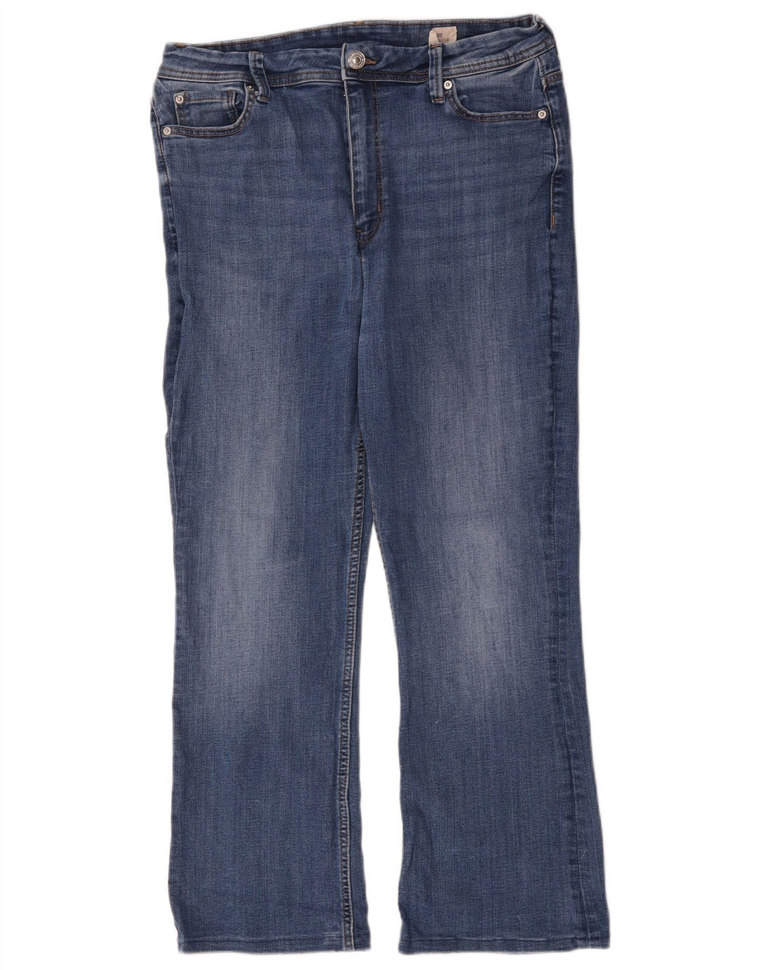 Ženske traperice Marks & Spencer Bootcut W32 L26 plavi pamuk