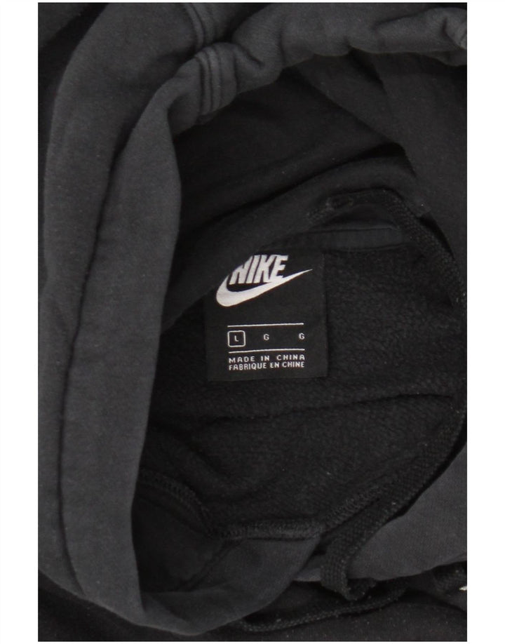 Nike muška majica s kapuljačom velika crna