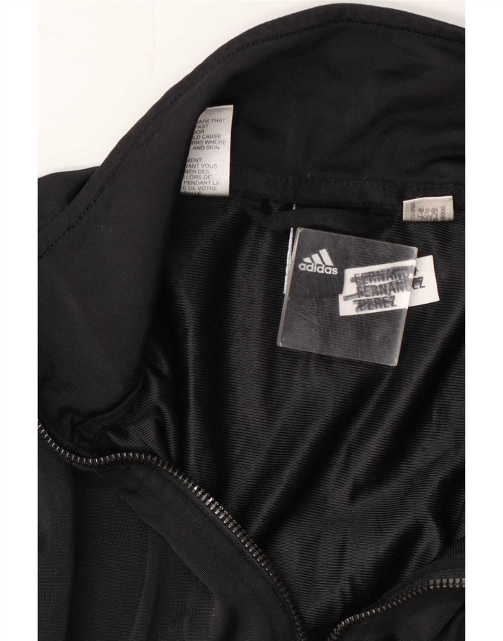 Adidas muška gornja jakna trenirke srednje crne boje