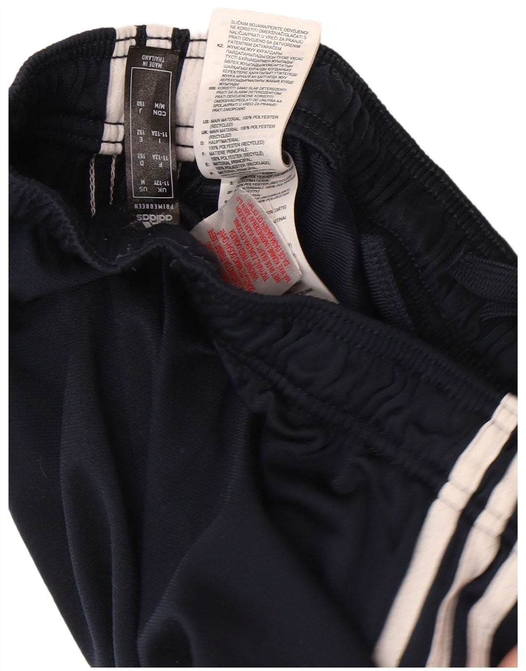 Adidas Trenirka za dječake Hlače za trčanje 11-12 godina tamnoplavi poliester