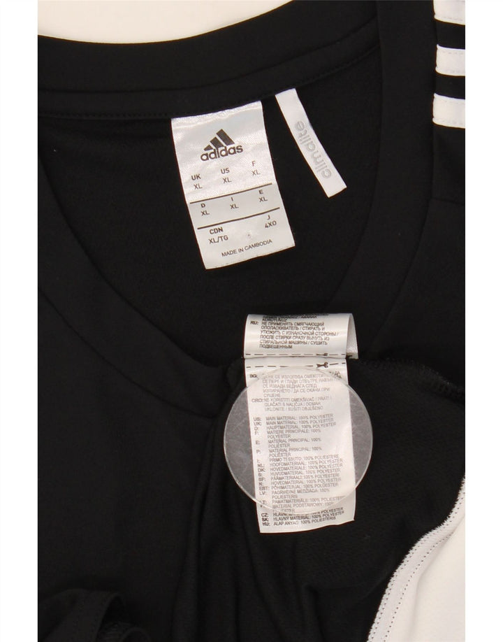 Adidas muška majica Climalite Top XL crni poliester u boji