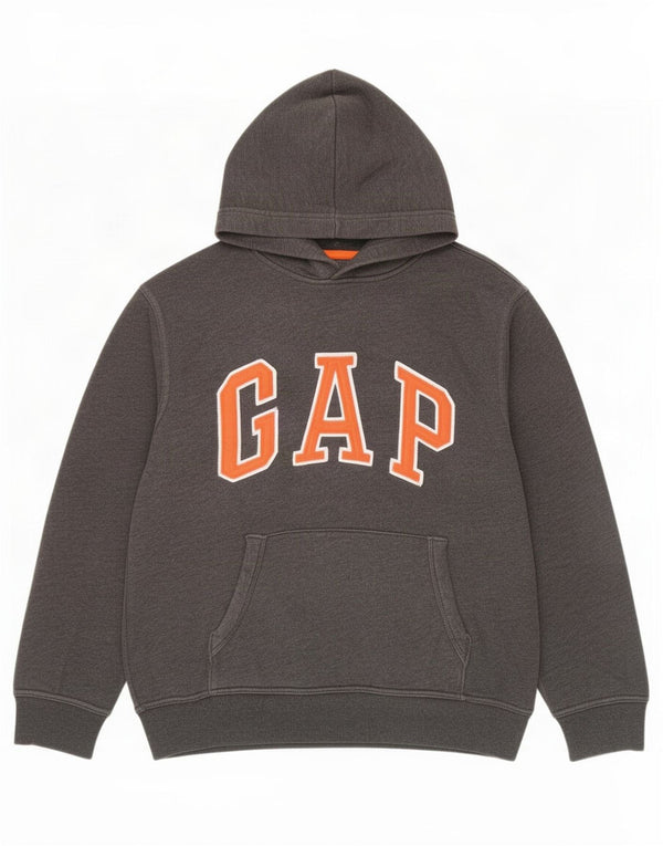 Gap Boys Graphic majica s kapuljačom 12-13 godina XL sivi poliester