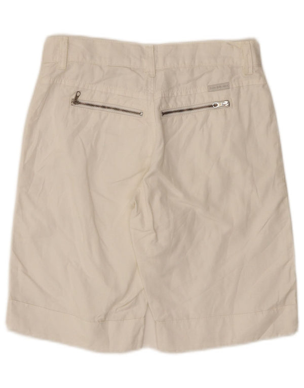 Calvin Klein ženske ležerne kratke hlače W24 XS bijeli pamuk