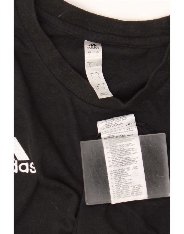 Adidas muška majica kratkih rukava Mala crna pamučna majica