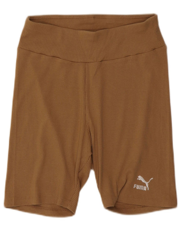 Puma ženske sportske kratke hlače UK 14 Large Beige Cotton
