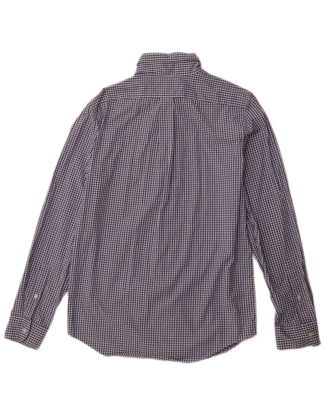 VINEYARD VINES Mens Slim Fit Shirt Small Navy Blue Gingham Cotton