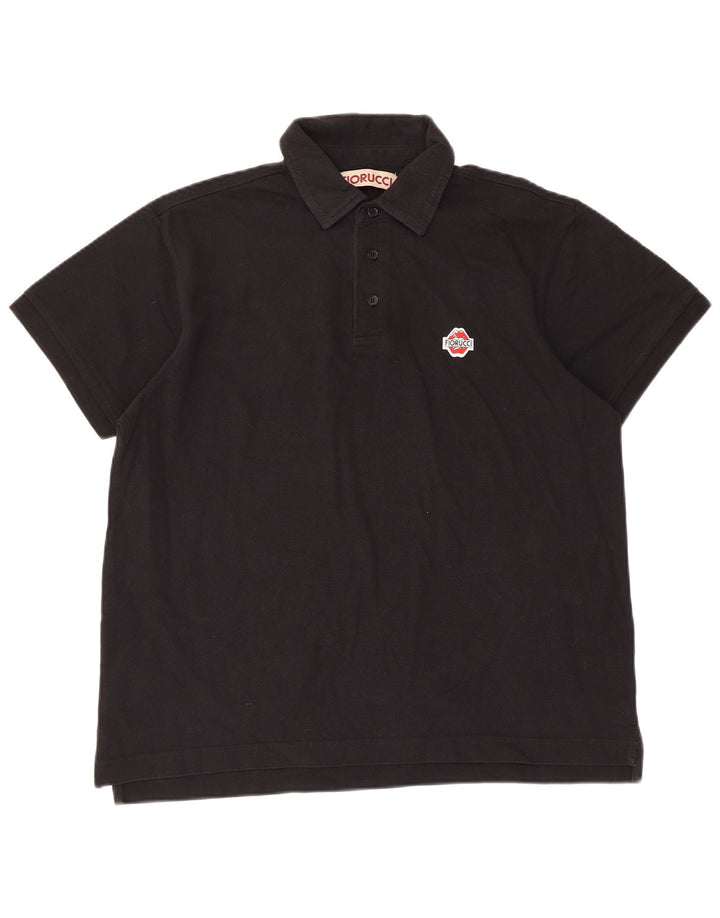 Fiorucci muška polo majica velika crna pamučna