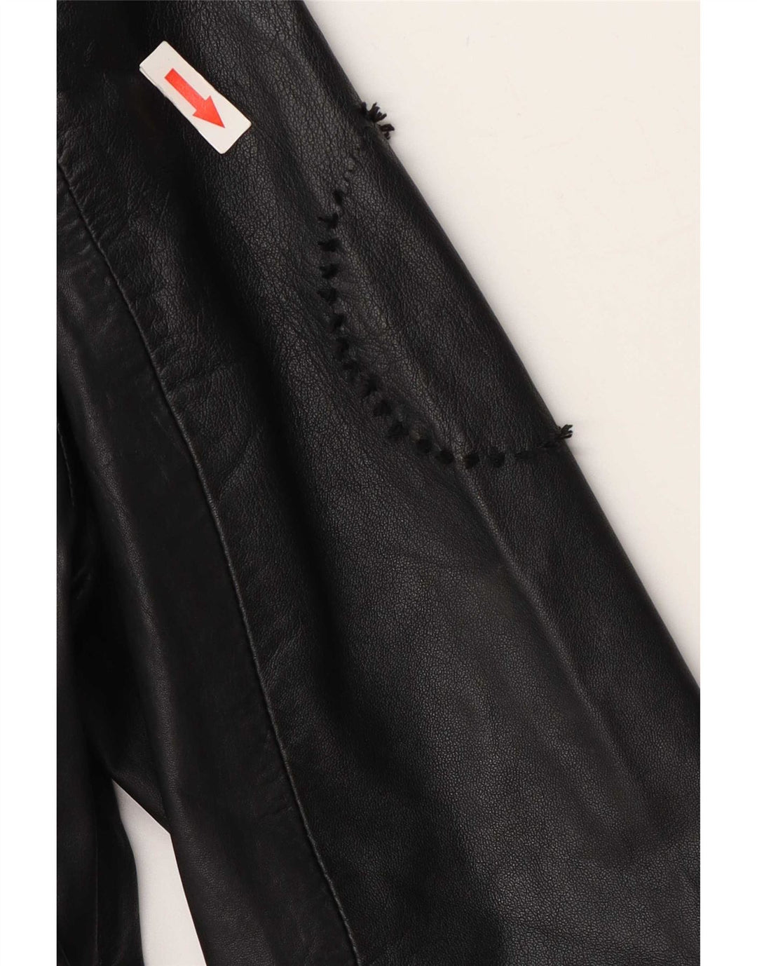 Superdry ženska vojna kožna jakna UK 10 Mala crna