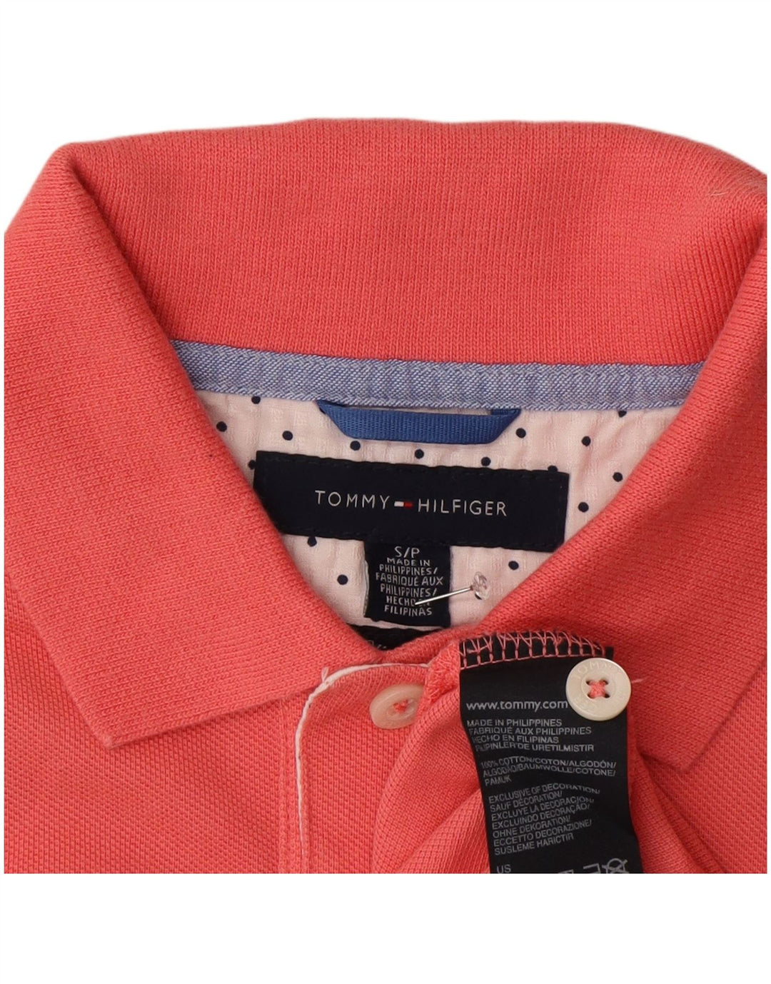 Tommy Hilfiger muška polo majica mala crvena pamuk