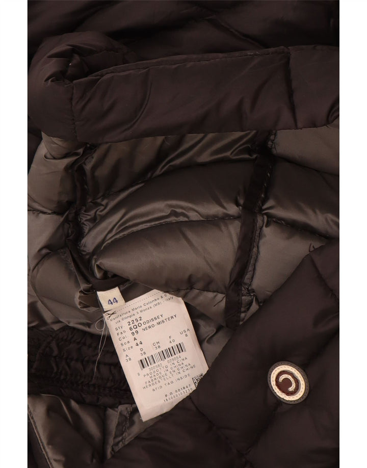 COLMAR Ženska podstavljena jakna s kapuljačom IT 44 Srednji crni poliamid