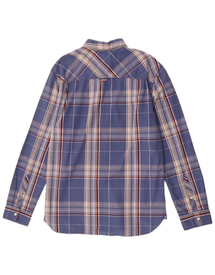 Tommy Hilfiger muška pamučna košulja standardnog kroja, veliki plavi karirani komad