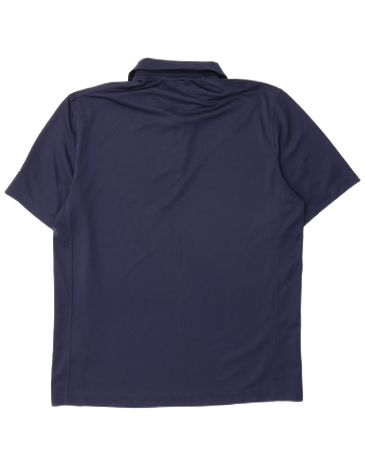 Nike muška Dri Fit polo majica velika tamnoplava poliester