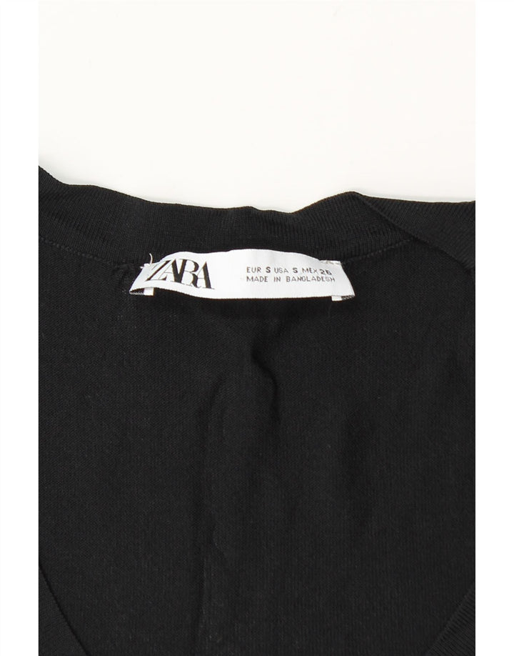 Zara ženski prsluk UK 8 Small Black