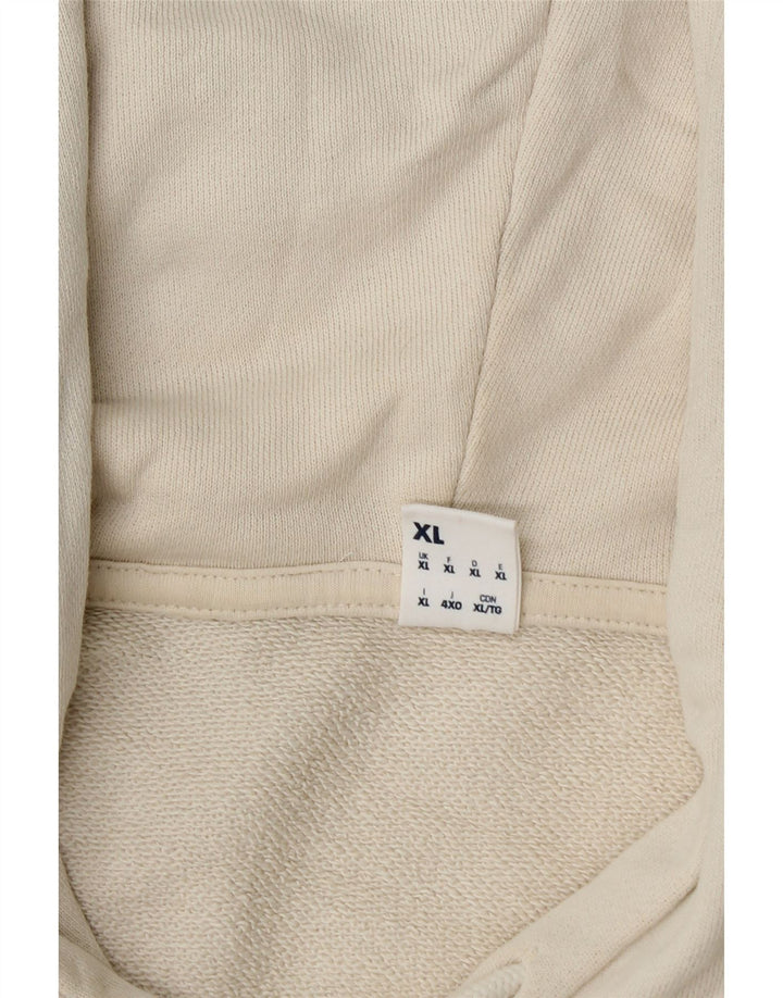 REEBOK Muška majica s kapuljačom XL bijeli pamuk