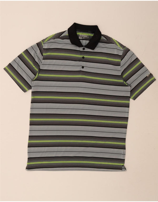 Nike muška Dri Fit polo majica srednje raznobojnih pruga
