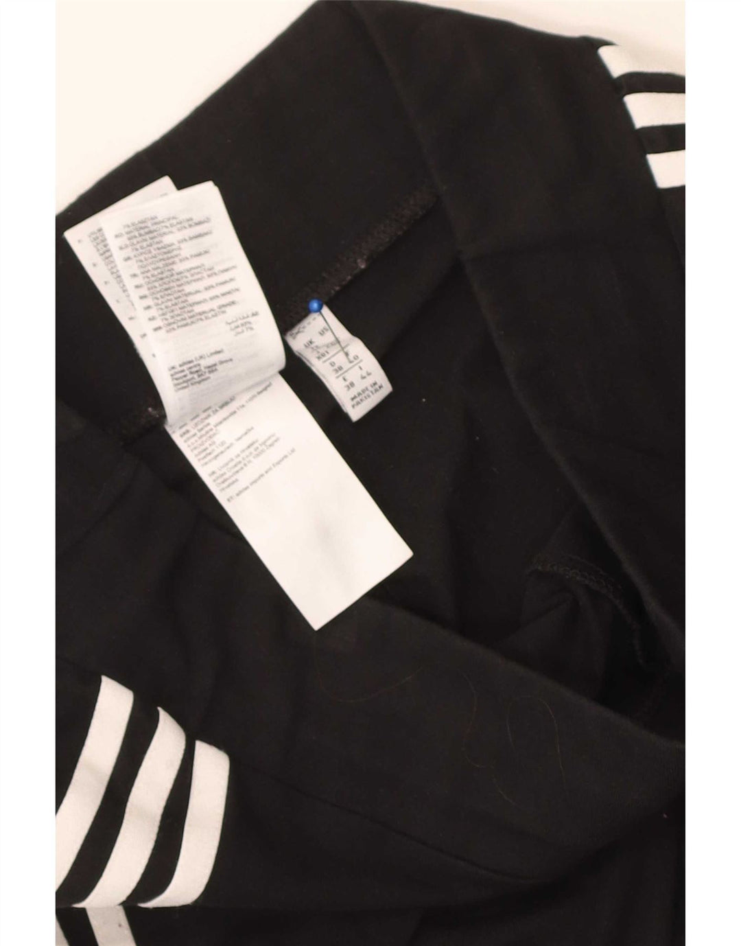 Adidas ženske tajice UK 12 Srednje crni pamuk
