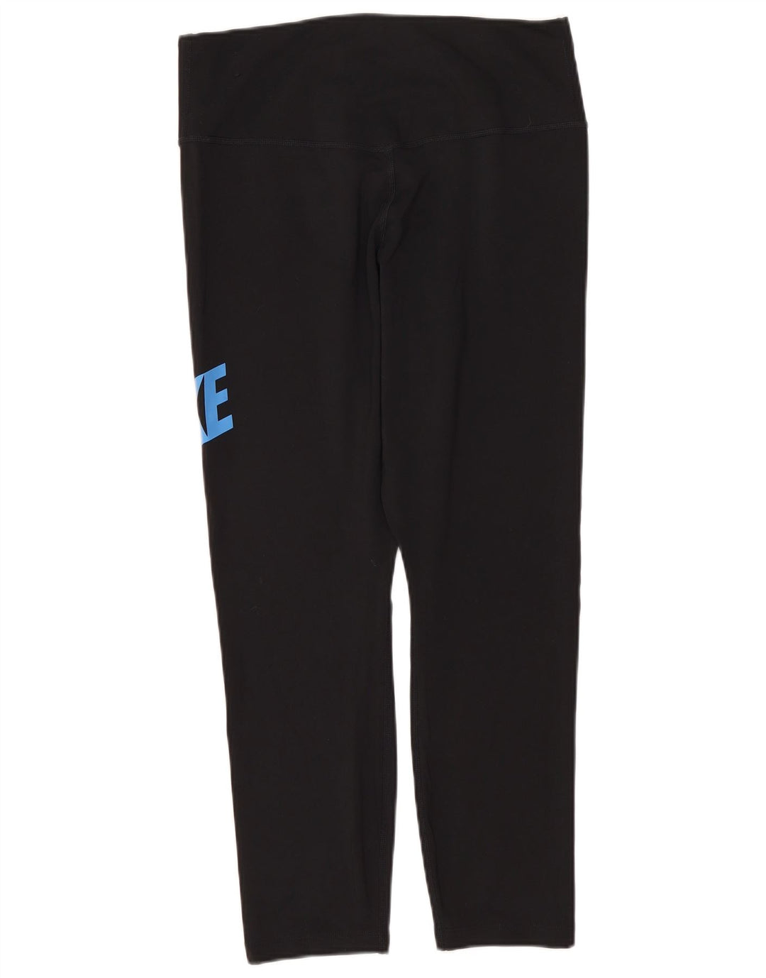 Nike Ženske Dri Fit Graphic Capri tajice UK 12 Srednje crni poliester
