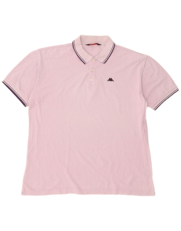 Kappa muška polo majica 2XL ružičasti pamuk