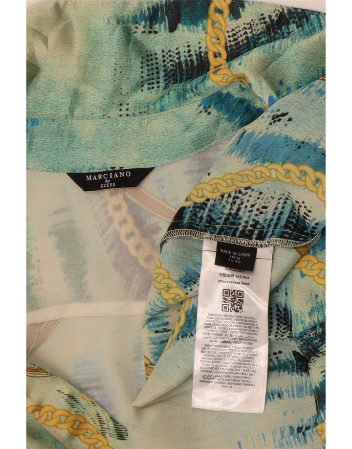 Guess By Marciano Ženska haljina A-kroja s apstraktnim uzorkom US 6 srednje plava