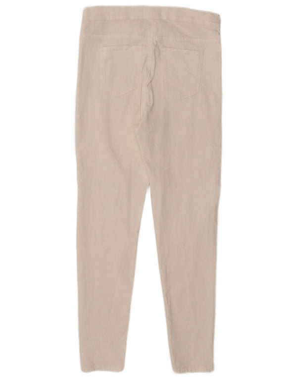 Marks & Spencer ženske jegging traperice UK 12 srednje W32 L28 bijeli pamuk