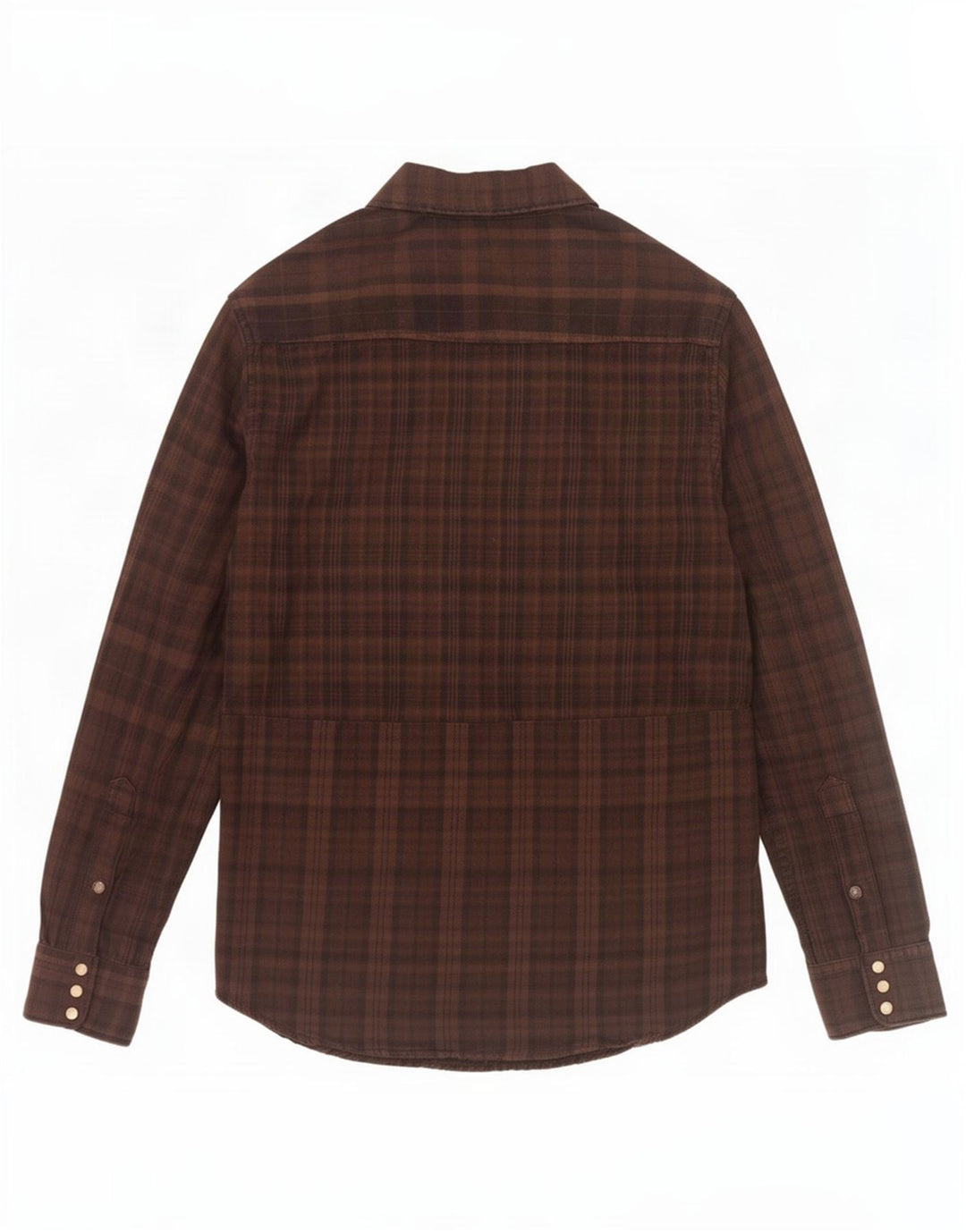 Jack & Jones muška flanelska košulja srednje smeđeg kariranog pamuka
