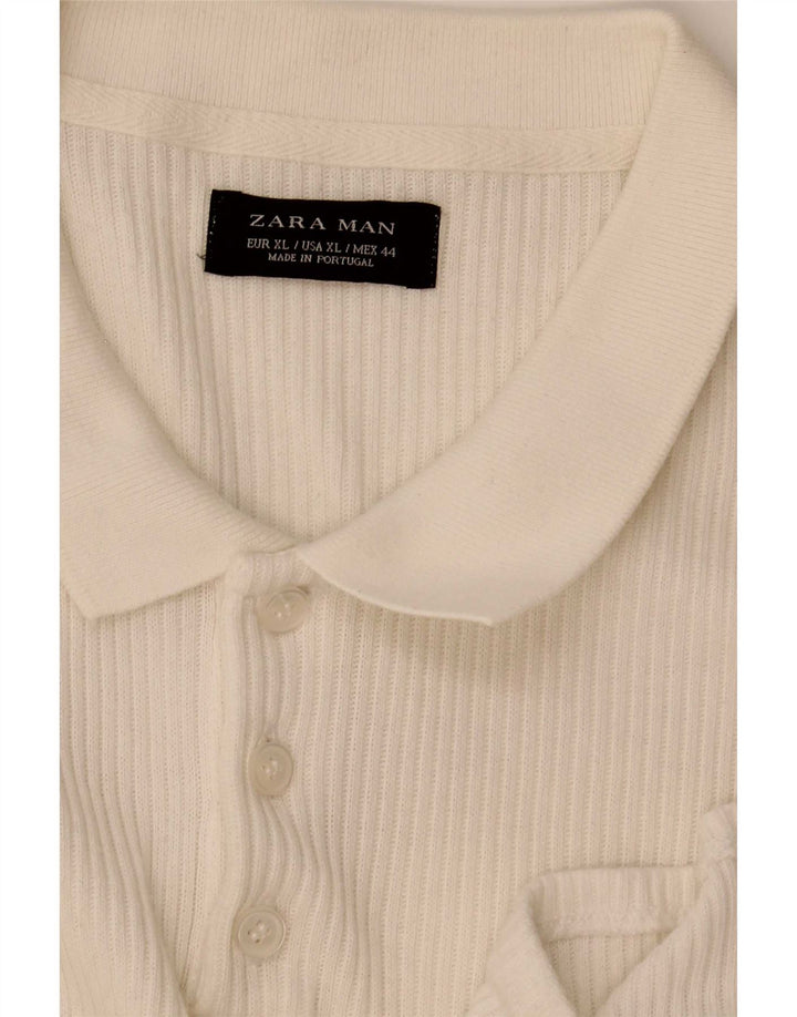 Zara muška polo majica XL bijela