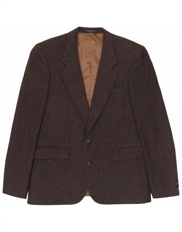 Anralfo Orsini muški sako sa 2 gumba UK 40 Large Brown Flecked