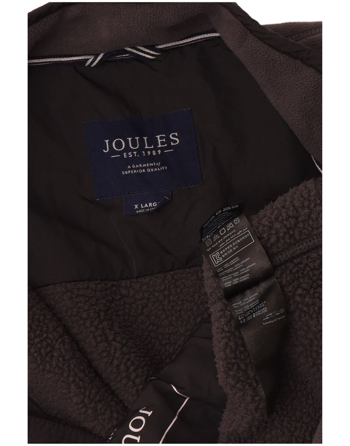 Joules muška jakna od flisa UK 42 XL sivi poliester u boji