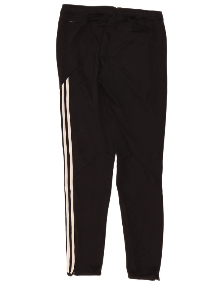 Adidas Ženske Graphic Trenirke Hlače UK 12/14 Srednje crni poliester