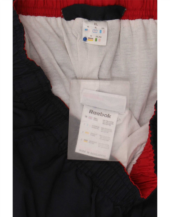 Adidas muške kapri trenirke XL tamnoplave poliesterske hlače